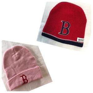 Grand Slam! 2 His/Hers Boston Red Sox Winter Beanie/Hat